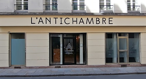 Photo de la façade de L'Antichambre Blondel